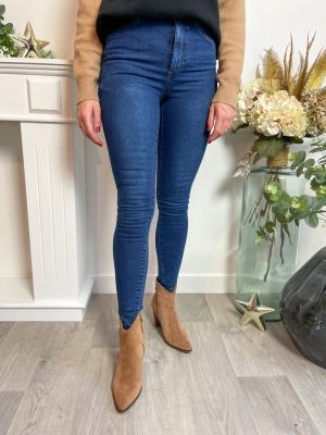 Sophia pantalon slim jean brut