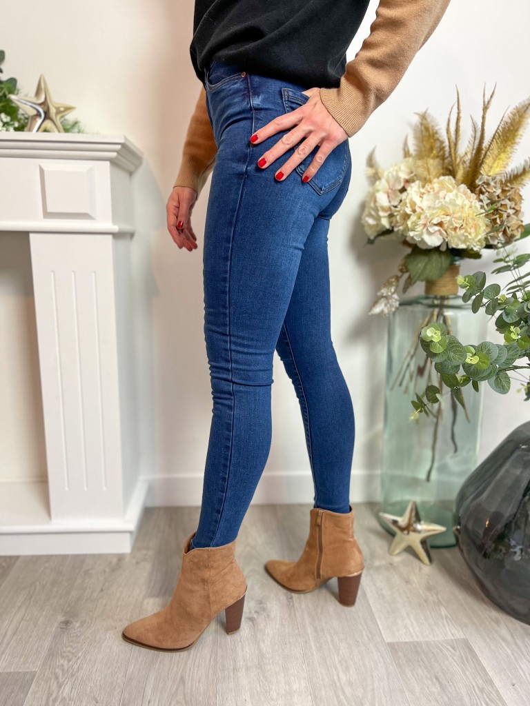 Sophia pantalon slim jean brut