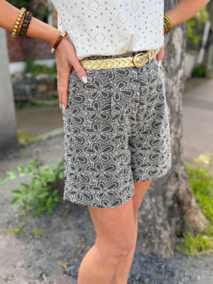 Leny short broderie