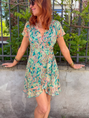 Angie robe courte porte feuille