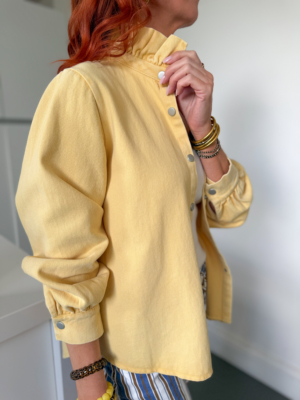 Fiona surchemise jaune