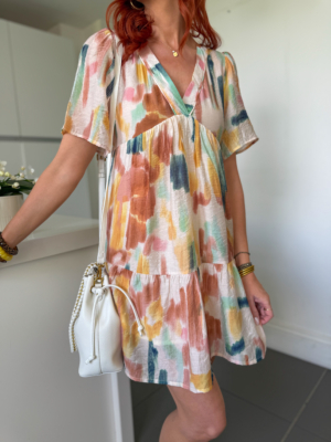 Millie robe fluide imprimée