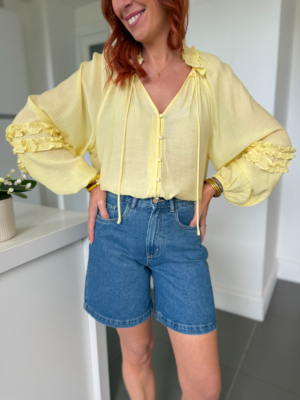 Margaux blouse jaune