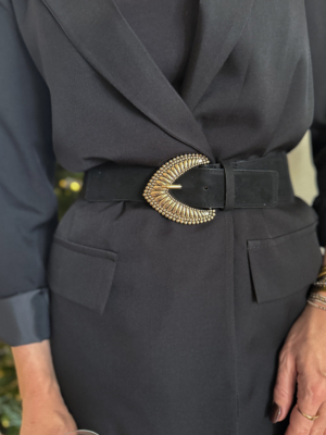 Hora ceinture élastique noire