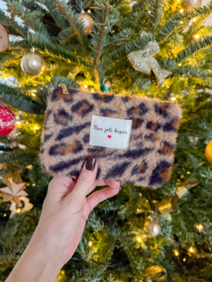 Pochette fourrure léo