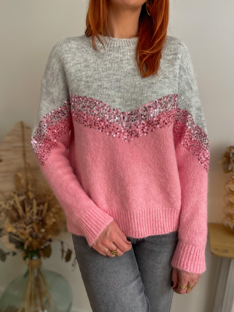 Fun pull sequins rose