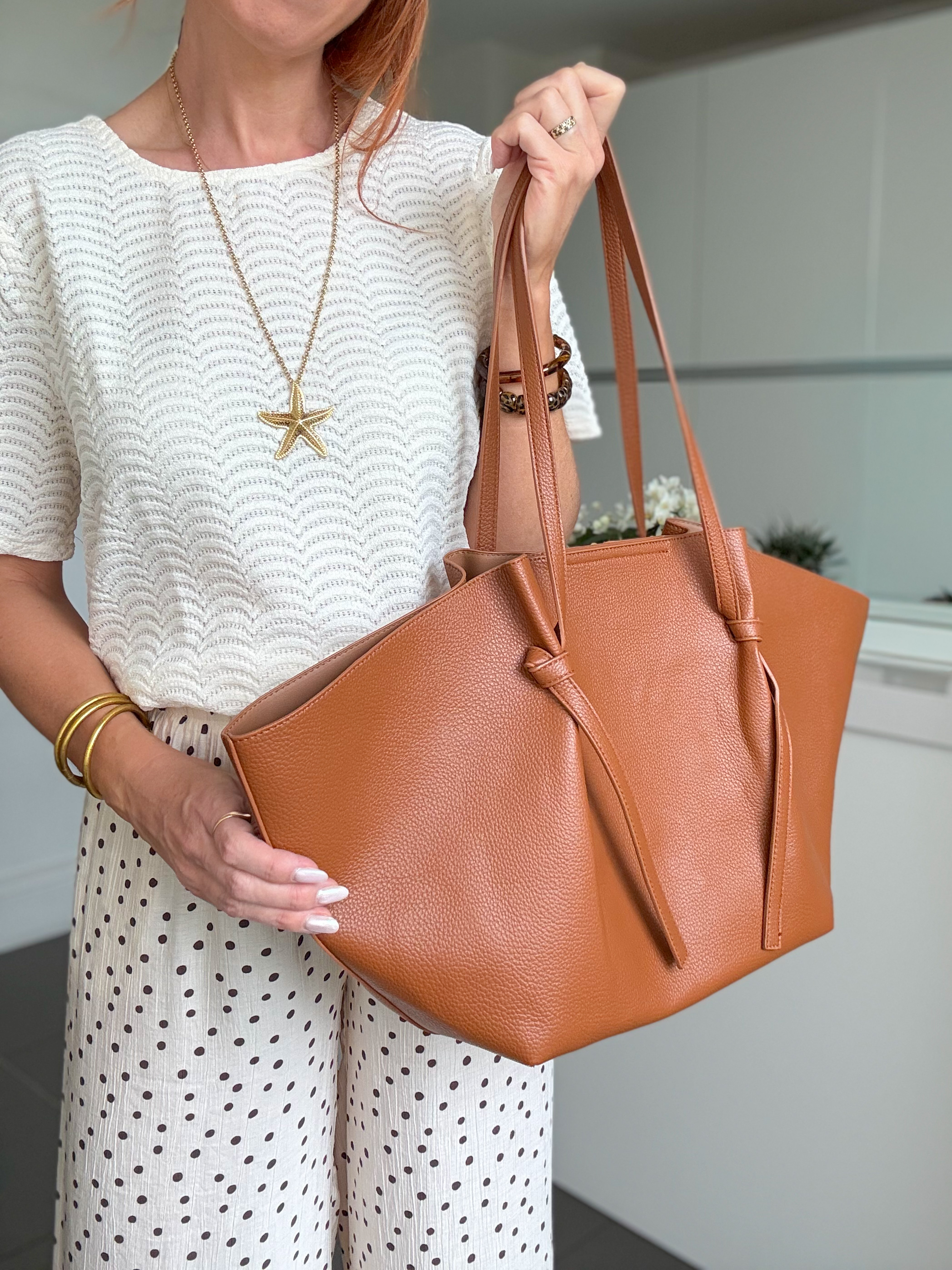 Sac cabas + pochette