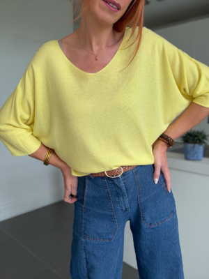 Harry pull fluide citron