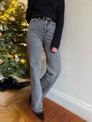 Tessa jean flare gris