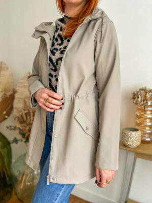 Malou long impter taupe
