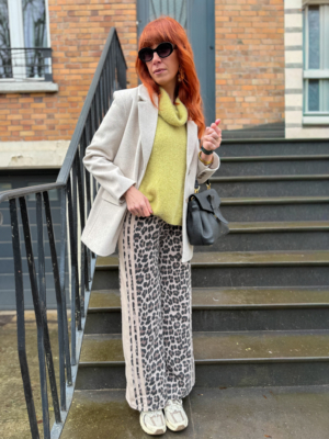 Ilt pantalon jogg léopard