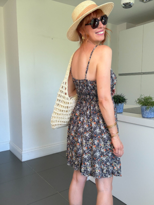 Morgane robe courte imprimée