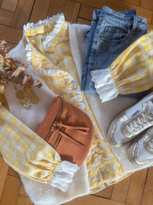 Banane double zips cognac