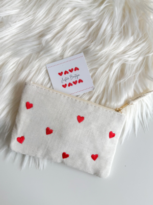 Pochette coeurs