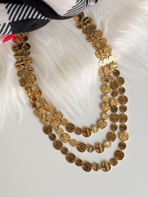 Collier multi pastilles