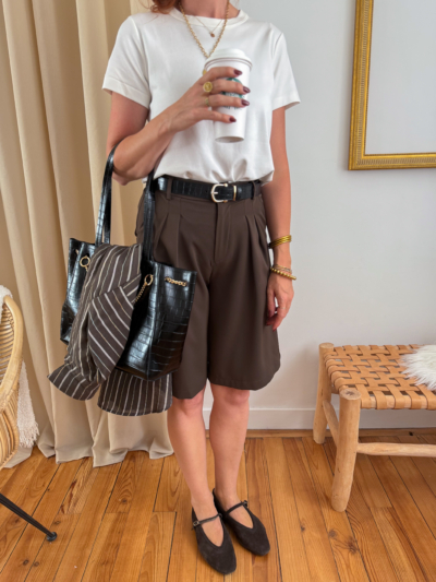 Morgane ceinture croco noire – Image 5