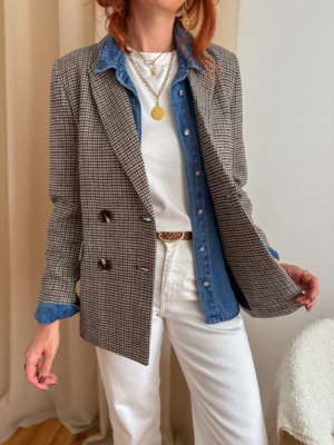 Beryl blazer imprimé