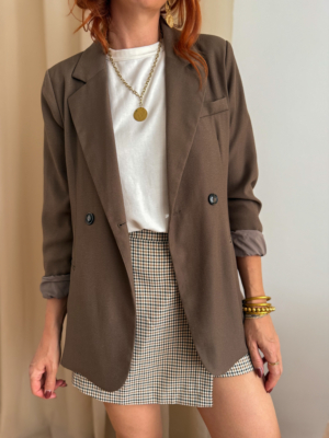 Marceau blazer choco