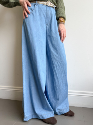 Joan pantalon fluide en jean