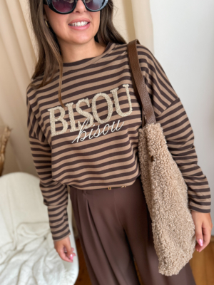 Bisous marinière choco