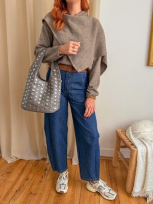 Paul pull cape taupe