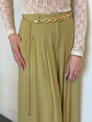 Ceinture bijoux dorée