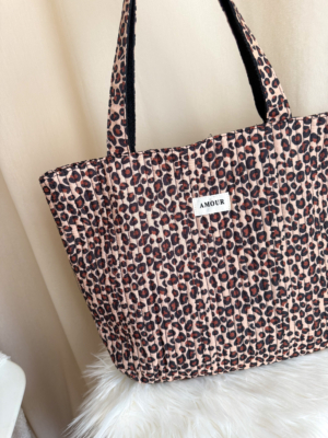 Sac cabas léopard