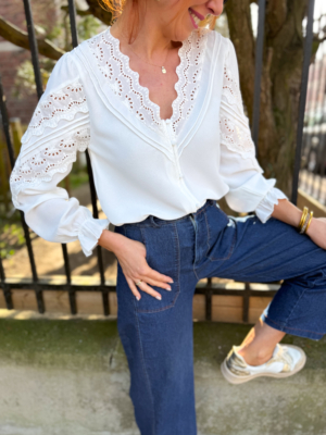 Suzane blouse blanche