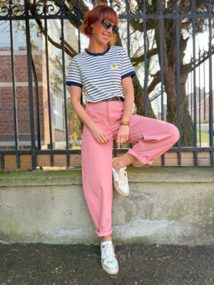 Adam jean ballon rose