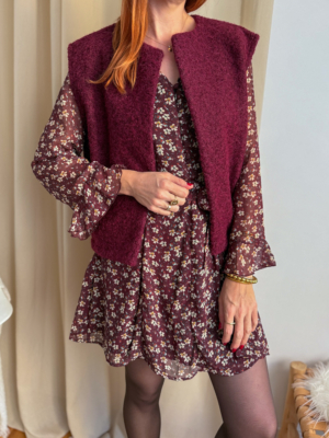 Anael robe fleurie