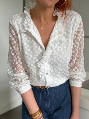 Jane blouse blanche