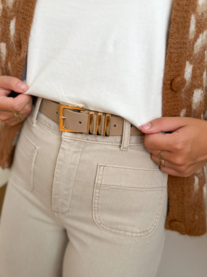 Barbara ceinture taupe