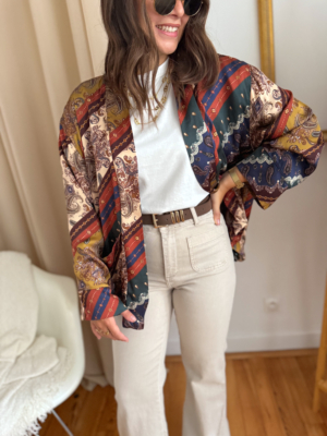 Nils kimono soie bandana