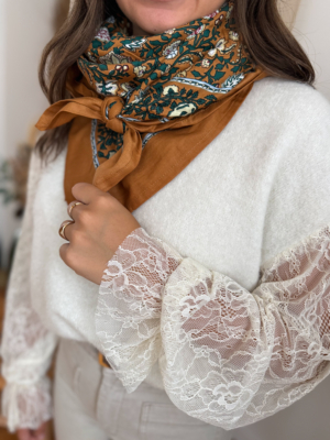 Indie foulard camel