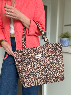 Sac cabas léopard