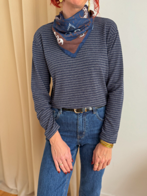 Diane marinière + foulard