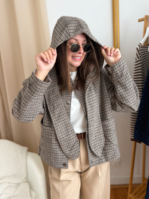 Mollie veste + capuche amovible