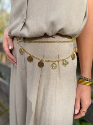 Judith Ceinture/Collier doré