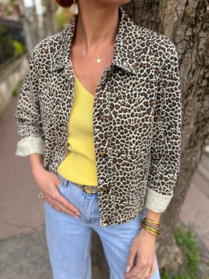 Georgia veste léopard