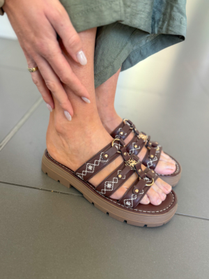 Alma sandales marron