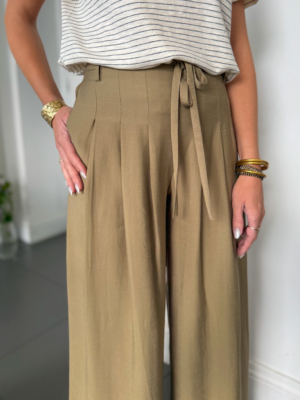 Arnaud pantalon fluide kaki